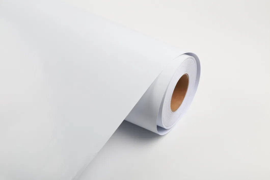 White Backing Paper Floor Laminating Film PVC Film for Photo Protection