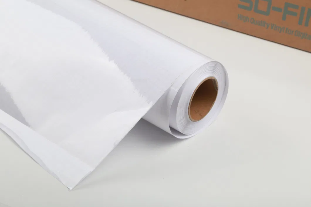 White Backing Paper Floor Laminating Film PVC Film for Photo Protection